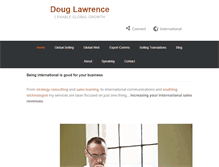 Tablet Screenshot of douglawrence.com